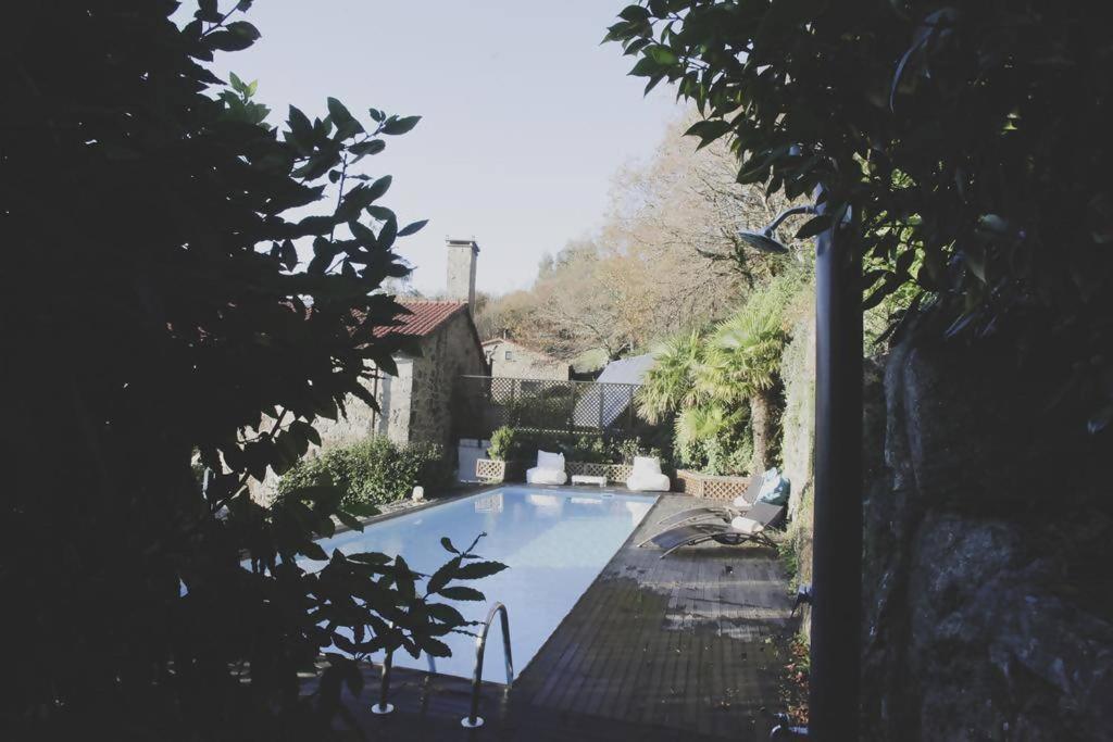 Casa De Afora Casa Con Piscina Y Jacuzzi Privados Guest House Santiago de Compostela Ngoại thất bức ảnh